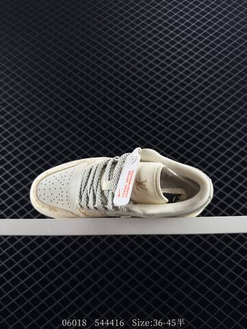 Jordan Air Jordan 1 Low Off White Beige Light Brown EU 36-45 Sneaker - Unisex BS-81182