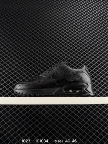 Nike Air Max 90 Triple Black EU 40-46 Lifestyle - Men's (BS-74629)
