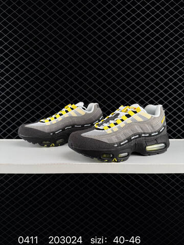 Nike Air Max 95 IB4523-002 Black Grey Yellow White EU 40-46 Lifestyle - Men's (BS-72164)