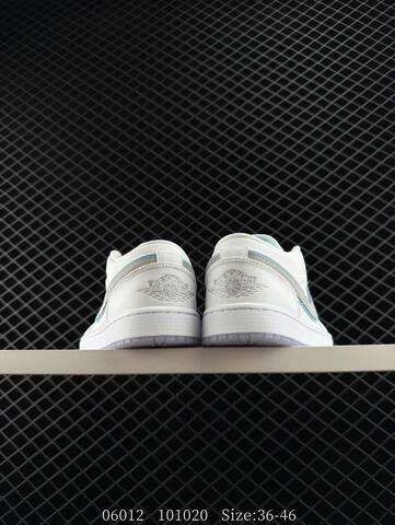 Jordan Air Jordan 1 Low White Grey Light Blue EU 36-46 Sneaker - Unisex BS-81218