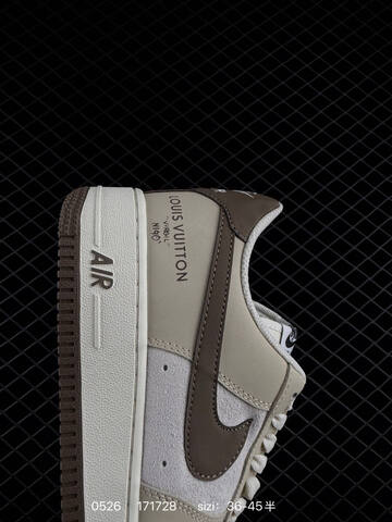 Nike Air Force 1 Low Beige Brown White Grey EU 36-45 Skate - Unisex (BS-71192)