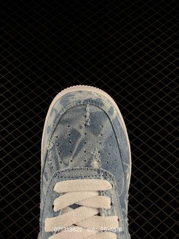 Nike Air Force 1 07 Low Light Blue White EU 36-45 Casual - Unisex (BS-70266)