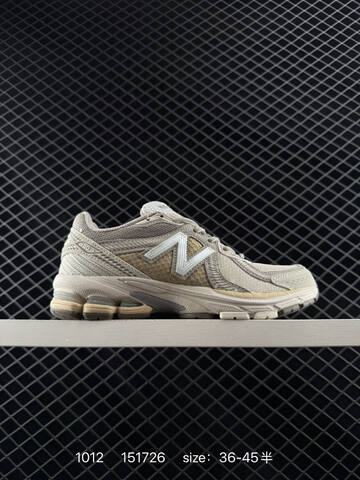New Balance 860 V2 White Black Silver Beige Grey EU 36-45 Running Shoe - Unisex (BS-82730)