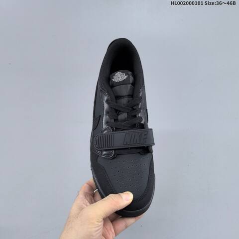 Jordan Legacy 312 Low Triple Black EU 36-46 Lifestyle - Unisex (BS-67147)
