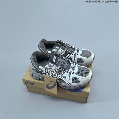 ASICS GEL-KAHANA 8 FL White Maroon Yellow Beige EU 36-46 Trail Shoe Trail Running Sneakers - Unisex (BS-68781)