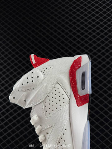 Jordan Air Jordan 6 Retro Olympic 2024 White Red EU 40-47 Basketball Shoe - Men s BS-80931