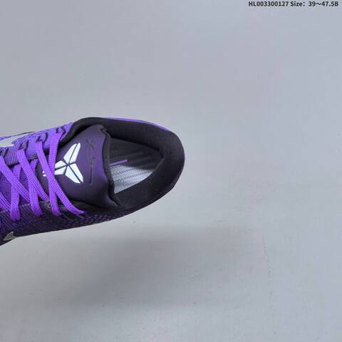 Nike Kobe 9 Elite Low Protro Moonwalker Purple Black Silver Blue EU 39-47 5 Basketball Shoe - Unisex BS-61725