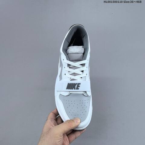 Jordan Legacy 312 Low White Grey 36 46B Lifestyle - Women's (BS-67026)