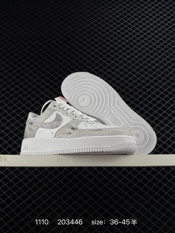 Nike Air Force 1 Low White Light Grey EU 36-45 Lifestyle - Unisex (BS-74268)