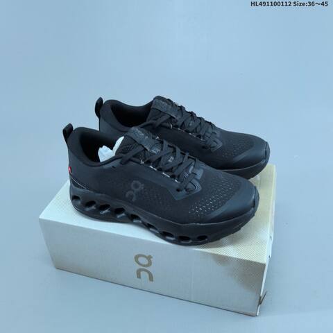On Cloudsurfer Trail 2 Black Grey Neon Yellow EU 36-45 Trail Shoe Trail Running Sneakers - Unisex BS-69713