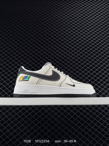 Nike Air Force 1 07 Low CS5288-028 Sail Black EU 36-45 5 Lifestyle - Unisex (BS-74504)