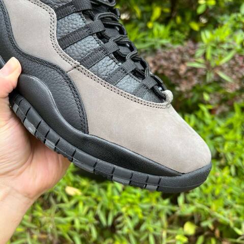 Jordan Air Jordan 10 Retro HJ6779 001 Charred Grey True Red Black US 9 5 UK 8 5 BR 41 EUR 43 Cm 27 5 Basketball Shoe - Men s BS-87069