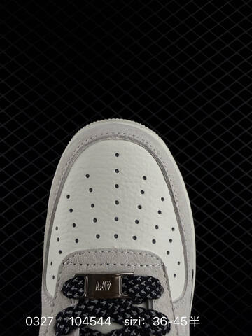 Nike Air Force 1 07 LV8 Off White Grey Red Black EU 36-45 Skate - Unisex (BS-72435)