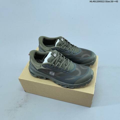 LOEWE On Running Cloudventure LOEWE 2 Olive Dark Green And Off White Beige EU 36-45 Trail Shoe Trail Running Sneakers - Unisex BS-69532