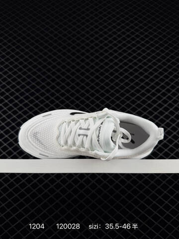 Nike Vomero Plus White Black EU 35 5-46 5 Running - Unisex (BS-73857)