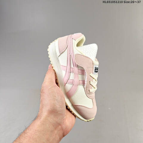 Onitsuka Tiger Mexico 66 Cream Pink Dark Blue Yellow 26-37 Sneaker Casual Sneakers - Women s BS-69172
