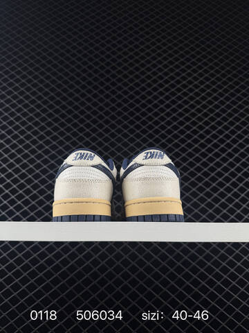 Nike SB Dunk Low Cream Beige Navy EU 40-46 Skate - Men's (BS-73095)
