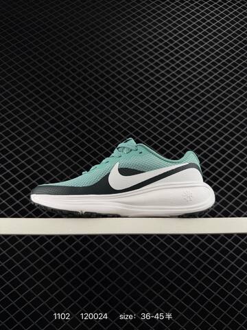 Nike Revolution 8 Mint Green White Black EU 36-45 5 Running - Unisex (BS-74417)