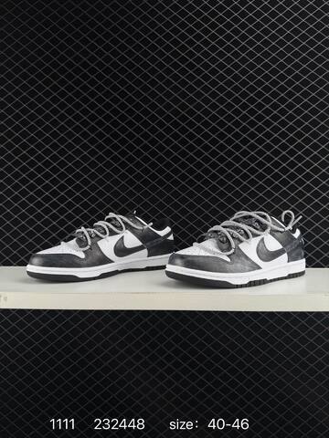 Nike SB Dunk Low HF5441-100 Black White EU 40-46 Skate - Men's (BS-74259)