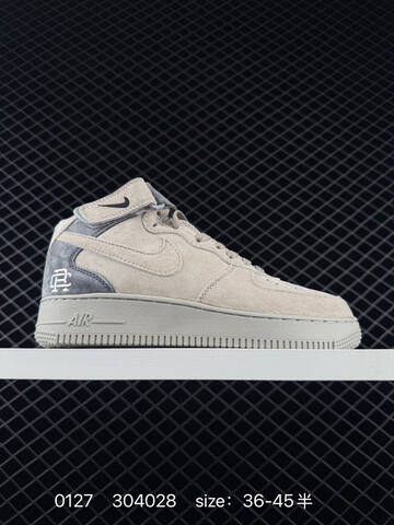Nike Air Force 1 07 High Multiple Colorways Shown Tan Light Grey White Red White Grey EU 36-45 5 Casual - Unisex (BS-72934)