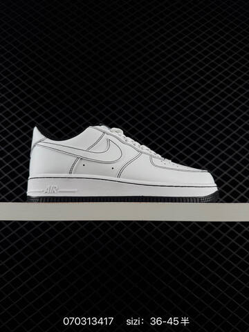 Nike Air Force 1 Low White Red Black EU 36-45 Lifestyle - Unisex (BS-70437)