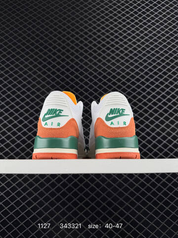 Jordan Air Jordan 3 Retro SE White Green Orange Cream EU 40-47 Basketball Shoe - Men s BS-80168
