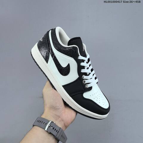 Jordan Air Jordan 1 Low SE Black White EU 36-45 Lifestyle - Unisex BS-66153