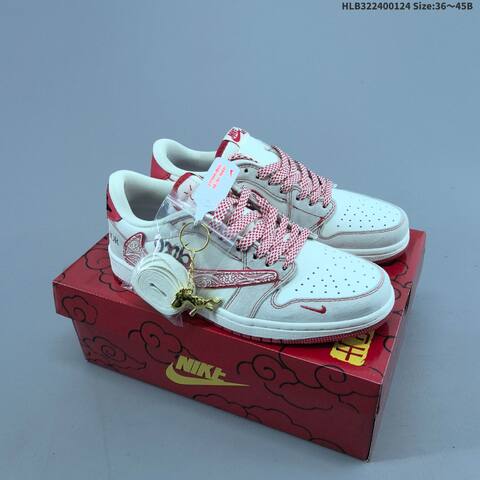 Nike Air Jordan 1 x Travis Scott AIR JORDAN DIY Lifestyle BS-66854