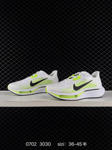 Nike Pegasus Flyknit ZoomX Plus White Neon Green Black EU 36-45 Running Shoe - Unisex (BS-70480)