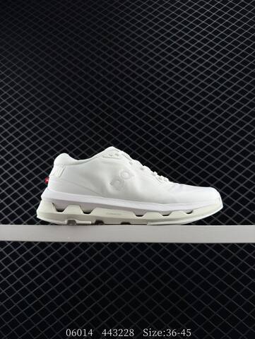 On Cloudnova White Black Light Grey EU 36-45 Running Shoe Running Sneakers - Unisex (BS-85558)