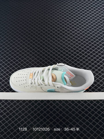 Nike Air Force 1 Low White Red EU 36-45 Lifestyle - Unisex (BS-73954)