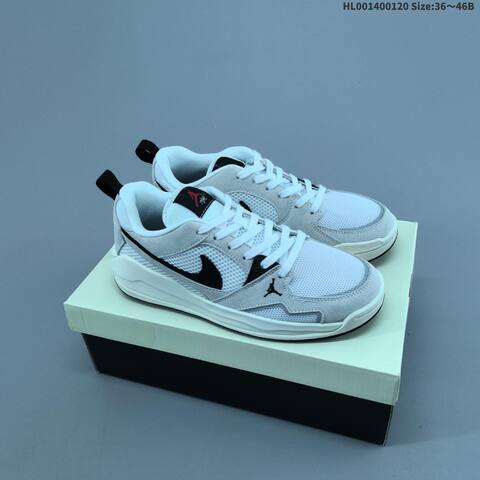 Jordan CMFT Era White Grey With Purple Accents 36 40B Casual - Women's (BS-66911)