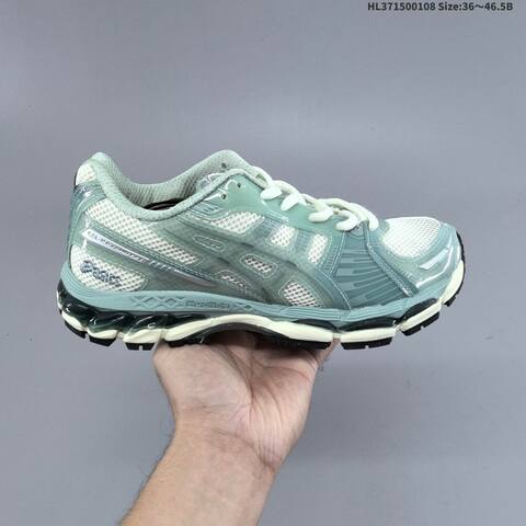 KITH x Asics Gel-Kayano 12 1 Light Sage ASICS Kayano 12 1 x KI Premium Replica High-end Men s And Women s Fashion Sports Running And Basketball Shoes Up To 95 Off Retail During The Current Promotion Casual Lifestyle Sneakers (BS-69086)