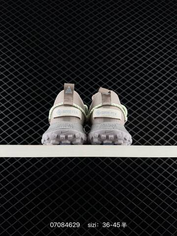 Nike ACG Mountain Fly Low GTX Taupe Grey Neon Green EU 36-45 Trail - Unisex (BS-70346)