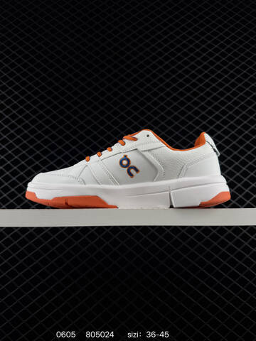 On THE ROGER CH White Blue Orange EU 36-45 Sneaker Casual Sneakers - Unisex (BS-85198)