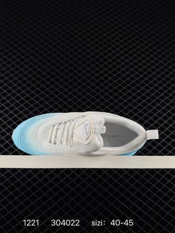 Nike Air Max 97 SE White Light Blue Black EU 40-45 Lifestyle - Men's (BS-73563)