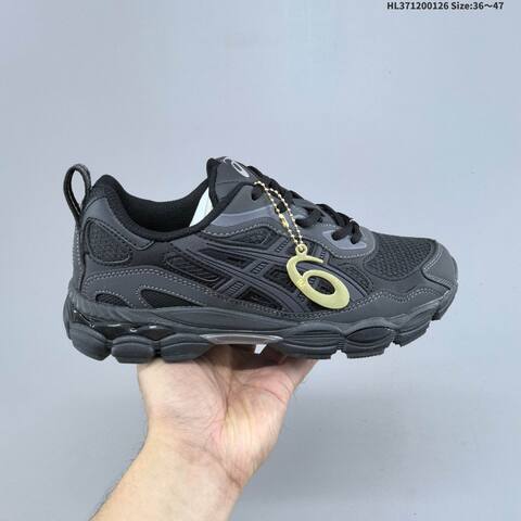 Asics Gel-NYC RGD Grey Blue Black EU 36-47 Running Shoe Running Sneakers - Unisex (BS-69037)