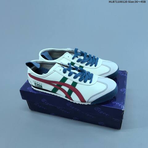Onitsuka Tiger MEXICO 66 Cream White Black Beige EU 36-45 Sneaker Casual Sneakers - Unisex (BS-69056)
