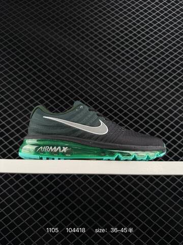 Nike Air Max 2017 Black White Green Red Assorted Colorways EU 36-45 Running - Unisex (BS-74350)