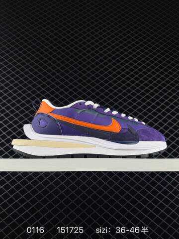 Nike Vaporwaffle Sacai Purple Orange White EU 36-46 Running - Unisex (BS-73124)