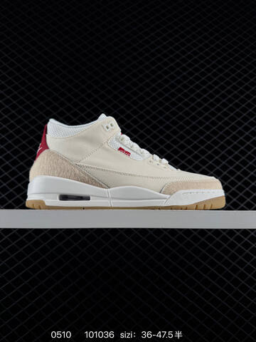 Levi s JAir Jordan 3 Retro Jumpman Year Of The Horse x AIR JORDAN 3 Aj3 Lifestyle (BS-79310)