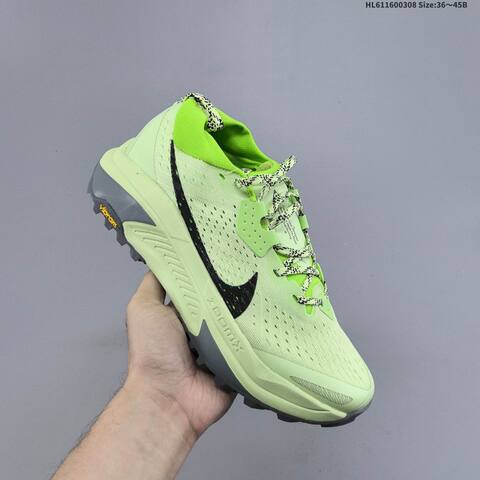 Nike ACG Zegama Trail HV8113 011 Lime Green Black Grey Yellow EU 36 45 Trail Shoe EU 36-45 - Unisex BS-61438