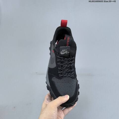 Nike Air Jordan 1 Element Gore-Tex Low Black Grey Red EU 39-45 Trail - Unisex (BS-65807)