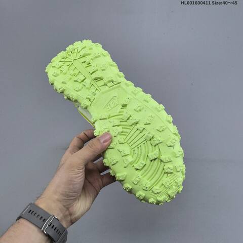 Nike Air Jordan 1 Element Gore-Tex Low Neon Yellow Lime Green With White And Orange Accents EU 40-45 Trail - Men's (BS-66238)