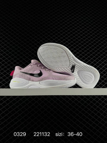 Nike ComfiRide White Pink Orange Lime EU 36-40 Running - Unisex (BS-72376)