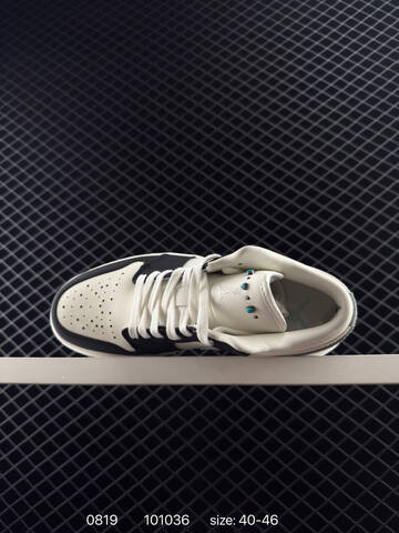 Jordan Air Jordan 1 Low Sail Black Light Grey Turquoise EU 40-46 Sneaker - Men s BS-80875