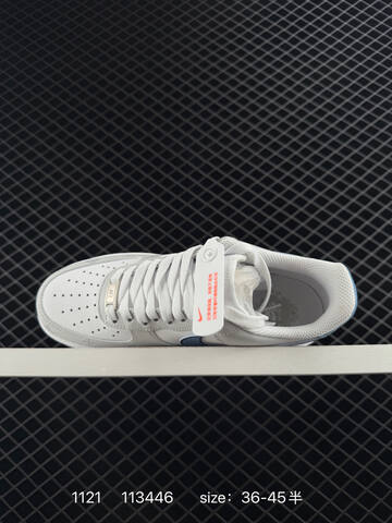 Nike Air Force 1 07 Low White Light Blue EU 36-45 5 Lifestyle - Unisex (BS-74086)