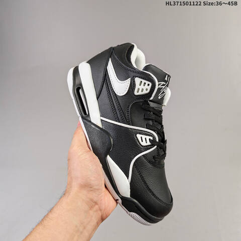 Nike Air Flight 89 White Black Blue Speckled EU 36-45 Basketball - Unisex (BS-63289)