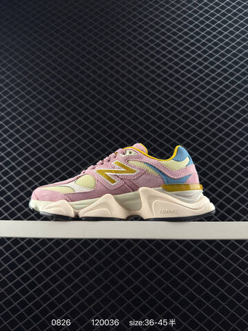 New Balance 9060 Pink Cream Yellow Blue White EU 36-45 Sneaker - Unisex (BS-82916)