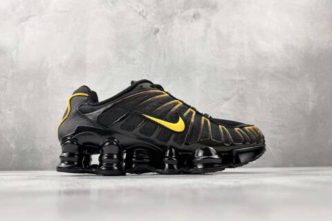 Nike Shox TL Black Yellow Lifestyle (BS-86962)